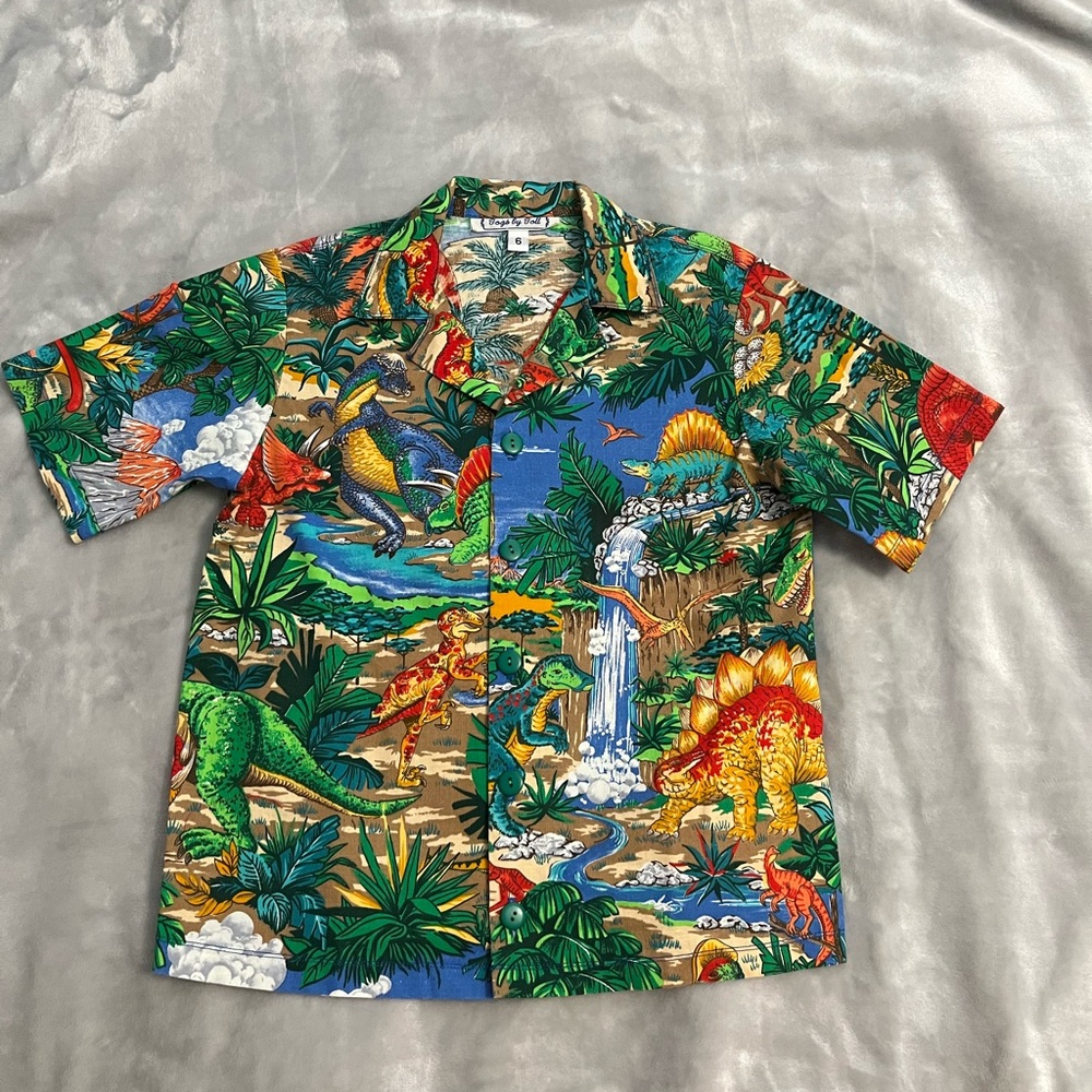 Boys camp style shirt by Togs by Toll